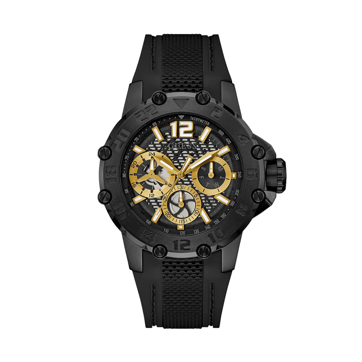 MONTRE GUESS HOMME M.FONCTION SILICONE